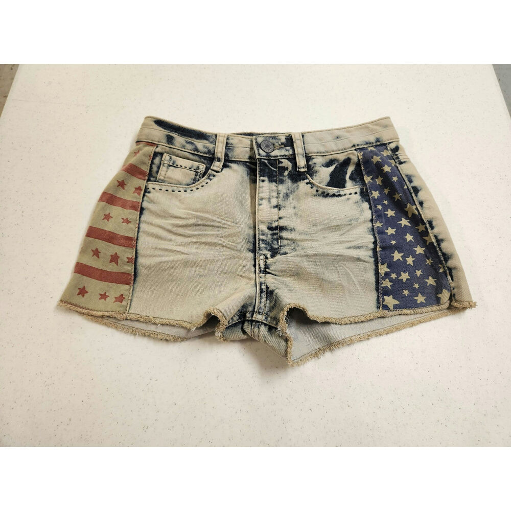 American Flag shorts High Rise Shorts Size 7